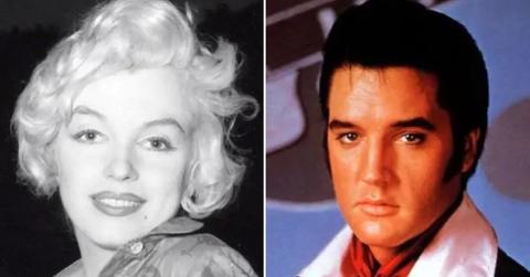 Photo of Marilyn Monroe, Elvis Presley