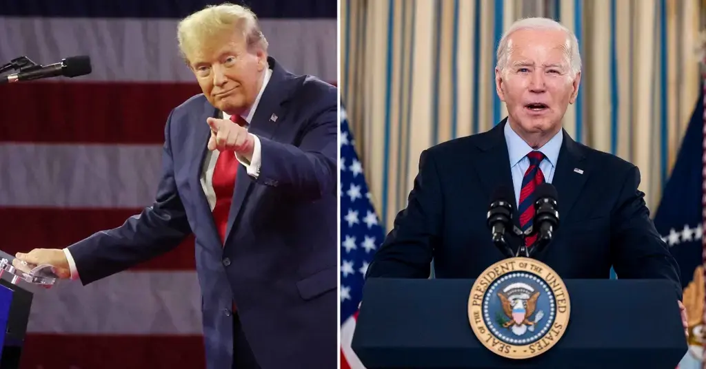 donald trump joe biden base support police criticizes nypd wake