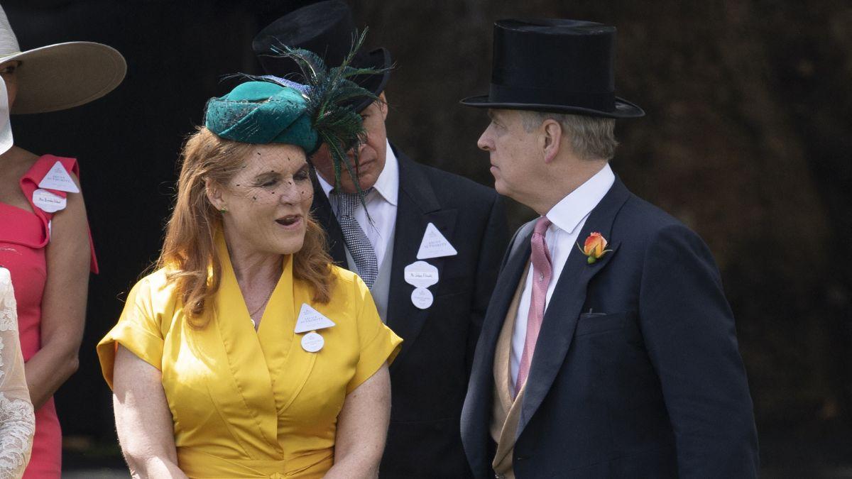 Photo of Sarah Ferguson and Andrew Windsor