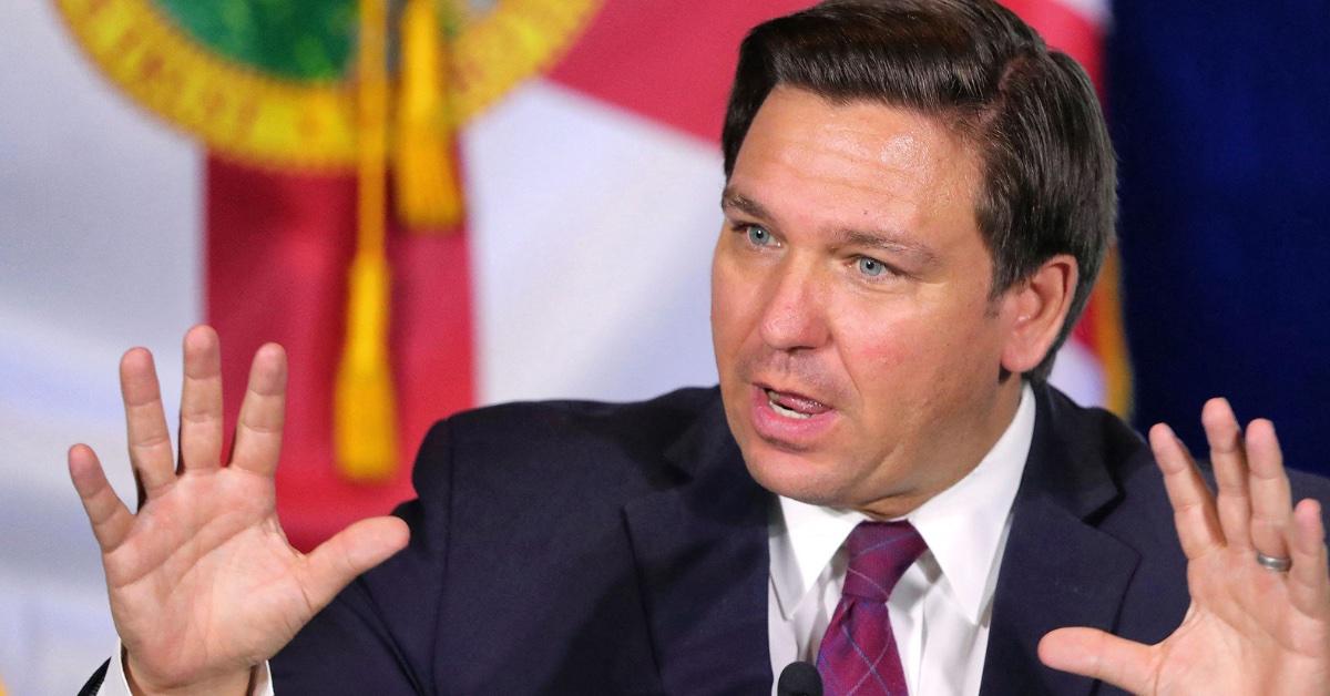 trump shades ron desantis debate gavin newsom