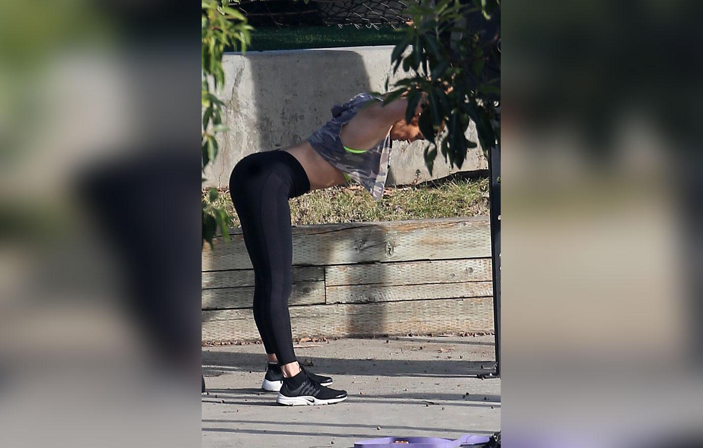 Jennifer Lopez And Alex Rodriguez Keep Fit Together