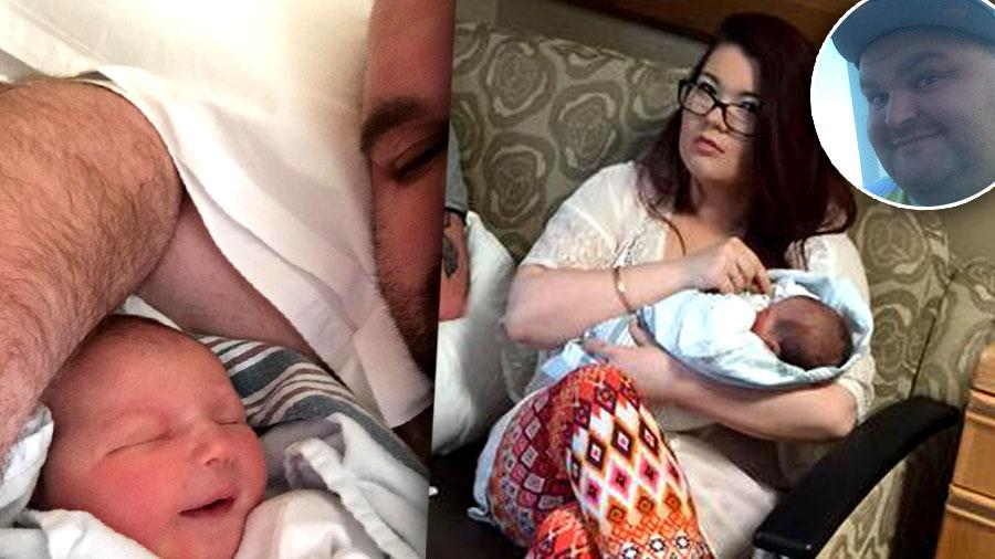 Teen Mom Star Gary Shirley Baby Amber Portwood Visits