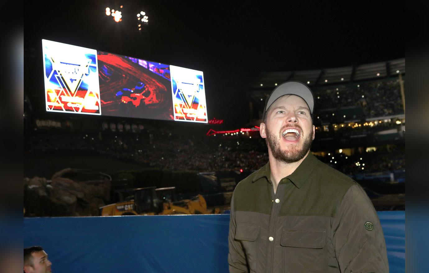 Chris Pratt And Son Attend Monster Jam Amid Katherine Schwarzenegger Romance