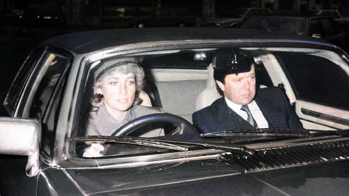 Photo of Princess Diana and Ken Wharfe