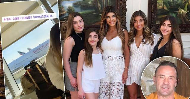 Gia Giudice Shares Photos From Airport As Family Jets Off To Rome To Visit Joe!