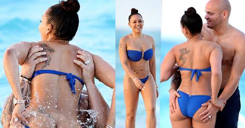 Mel B Naked Butt Bikini Photos