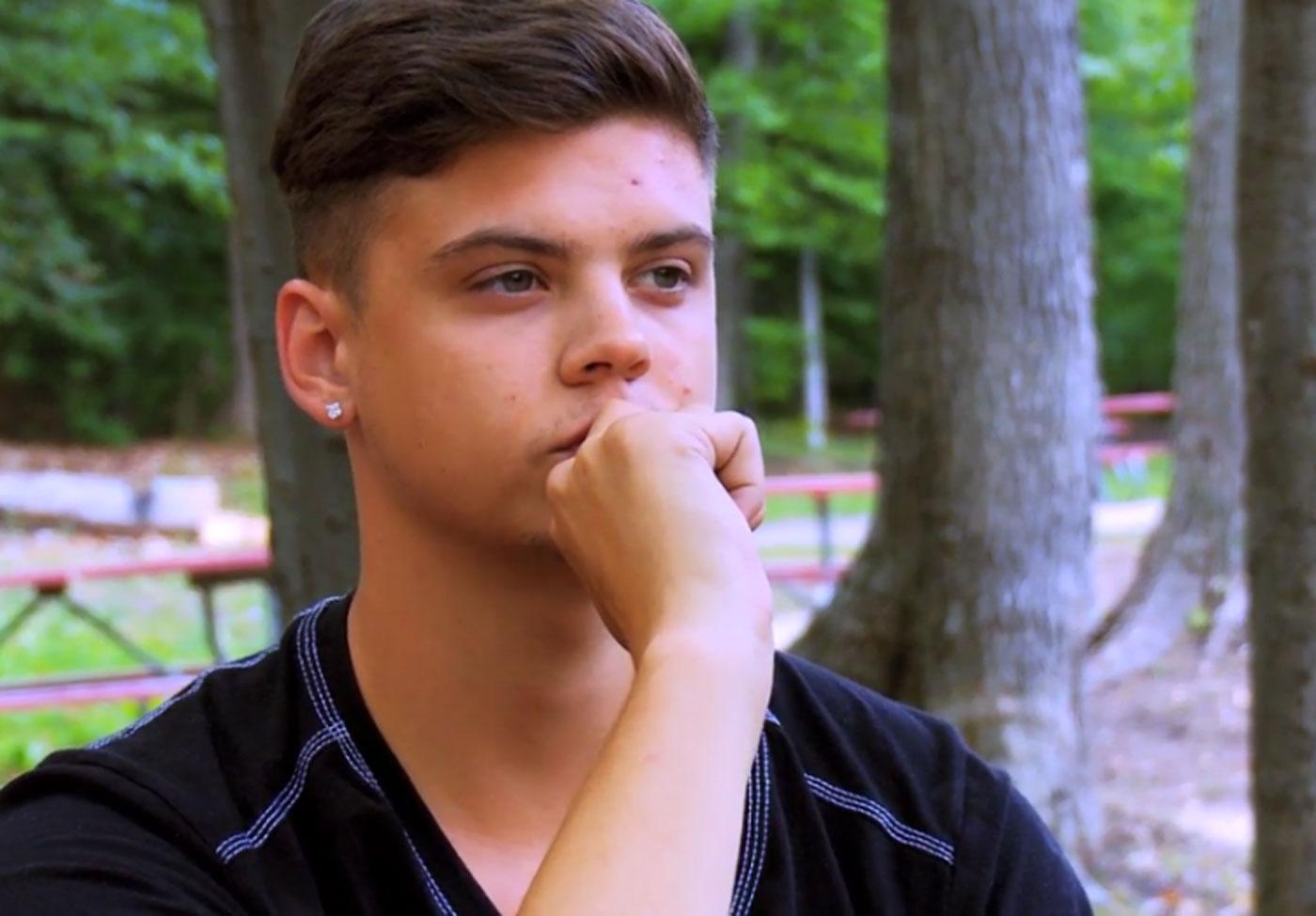 //tyler baltierra caught mystery woman catelynn lowell divorce rumors teen mom og