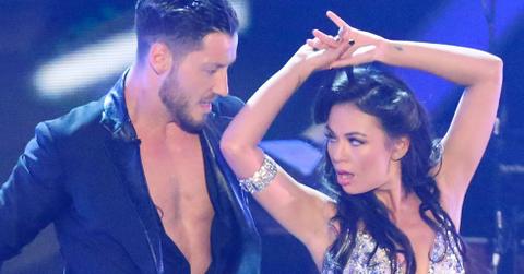 //val chmerkovskiy and janel parrish pp