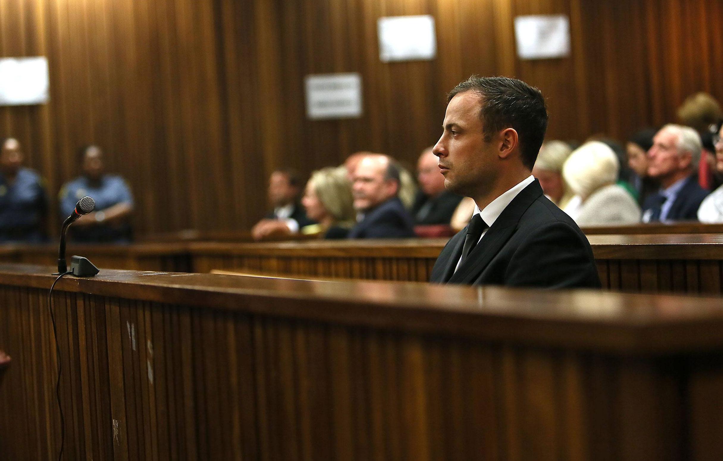 oscar pistorius eligible release parole  year sentence murder reeva steenkamp