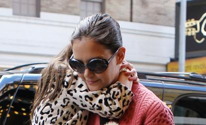 //katie holmes suri cruise rehearsal theatre