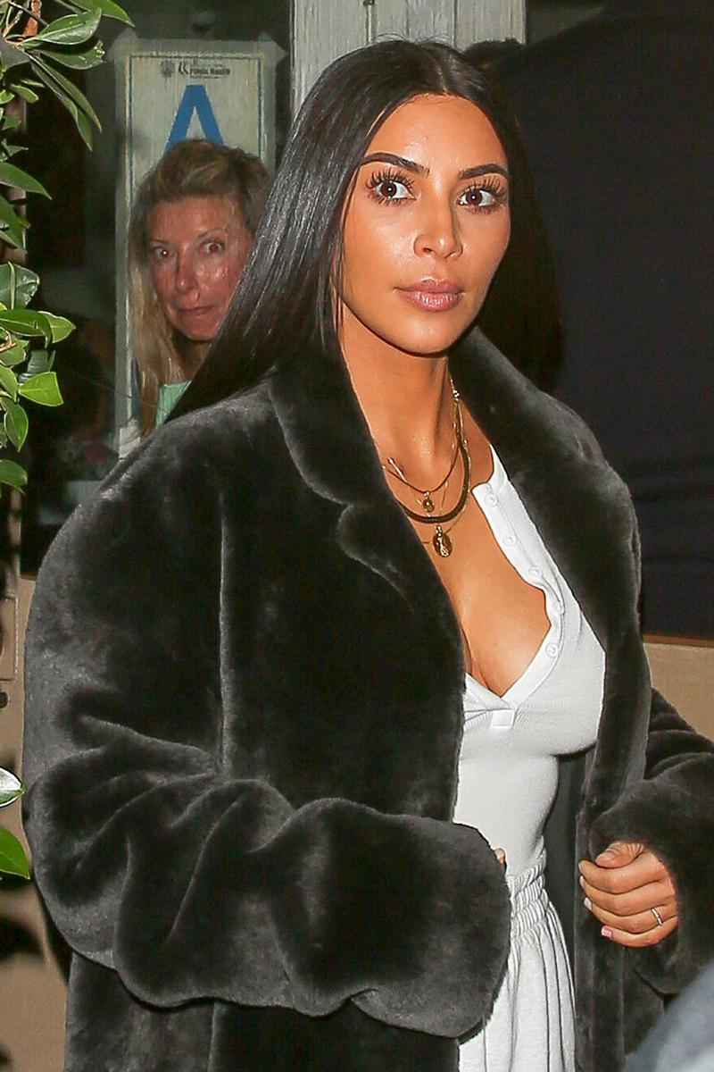 Kim Kardashian Kanye West Dinner Date Divorce Rumors