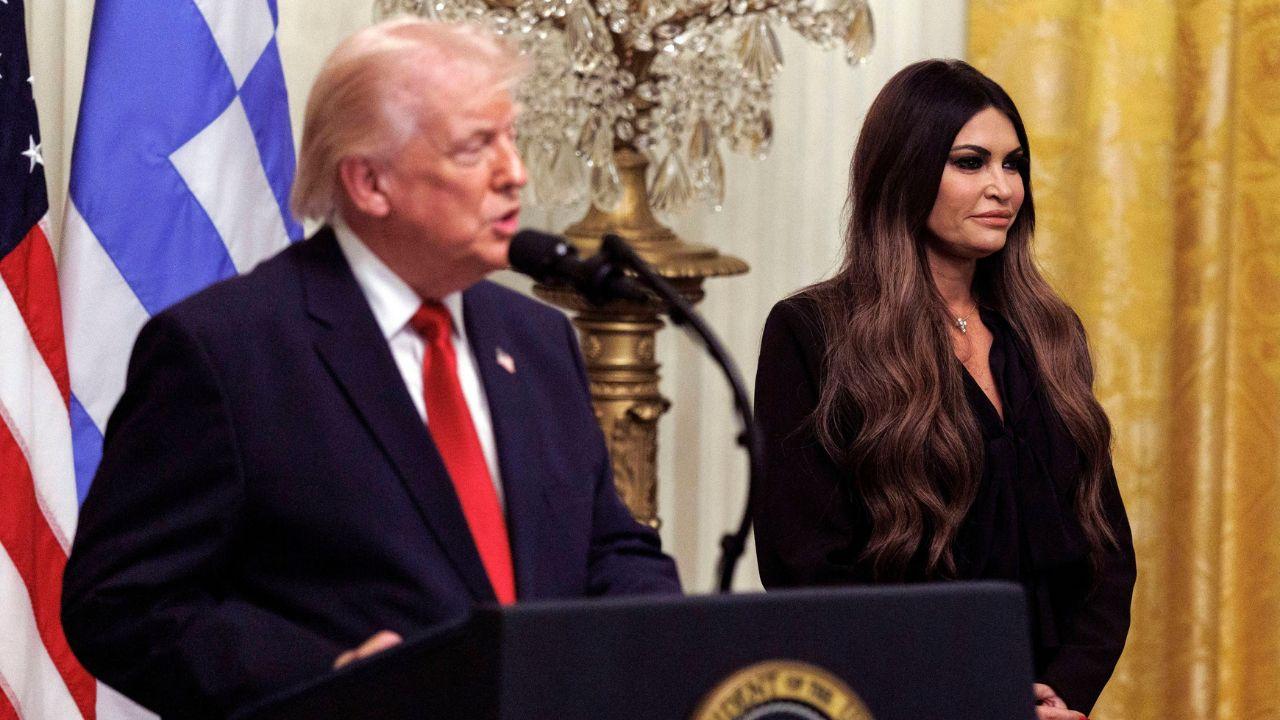 Photo of Donald Trump, Kimberly Guilfoyle