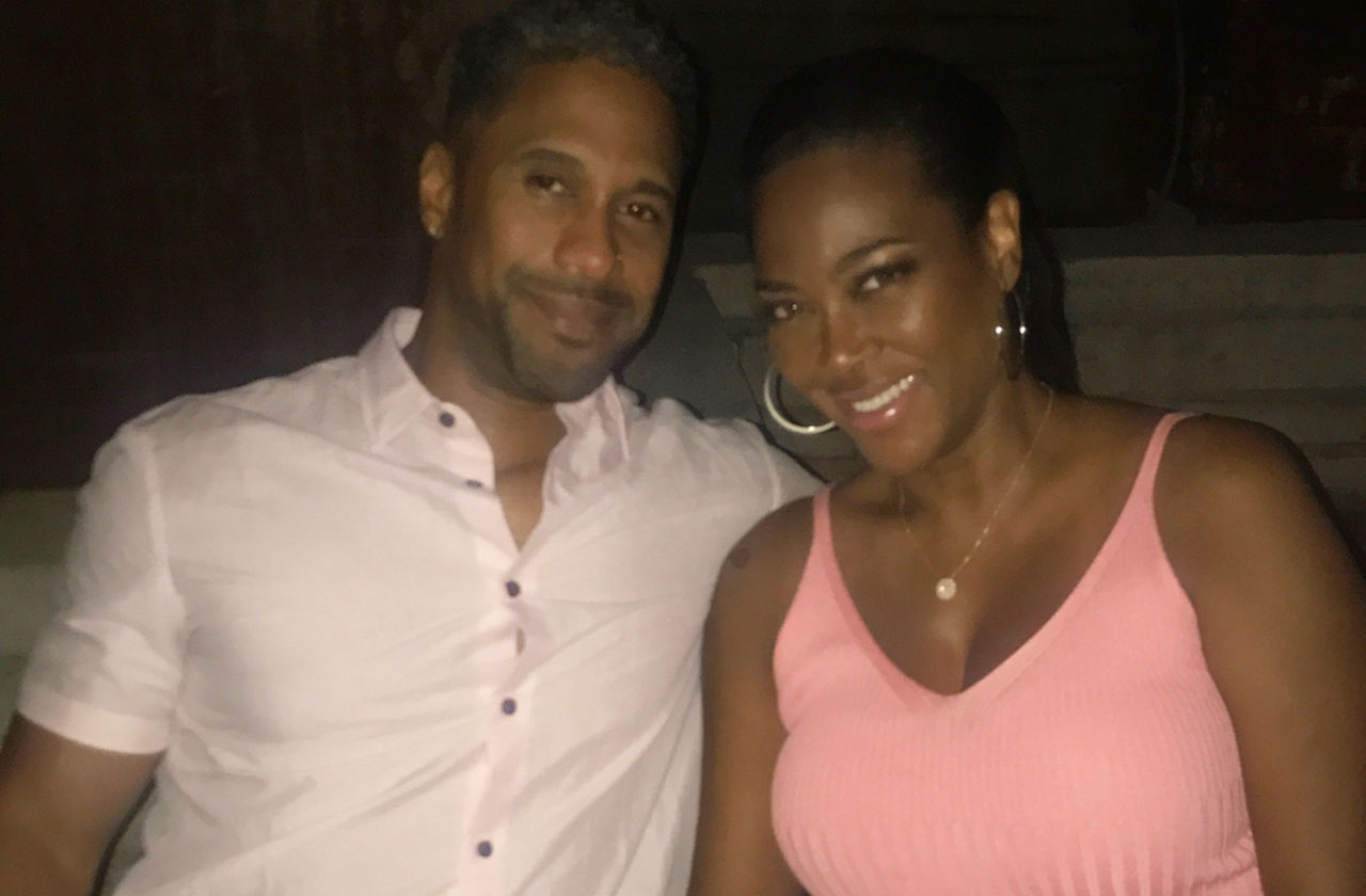 Kenya Moore Baby Bump Mini Dress