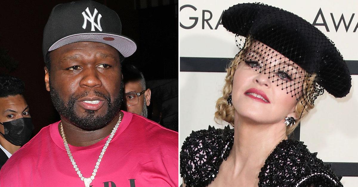 50 Cent Rips Into Madonna, Calls Her 'Old' And Says Her Alleged BBL Was  'Not Well Done'