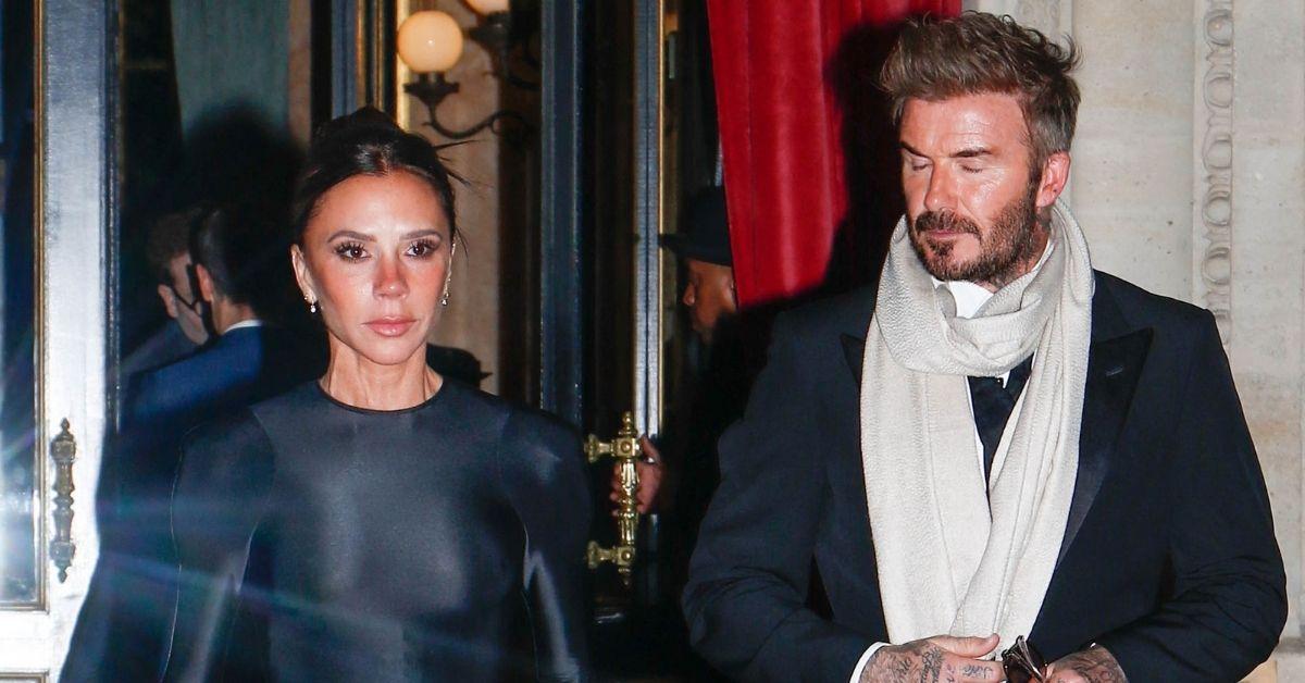 picture of David and Victoria Beckham
