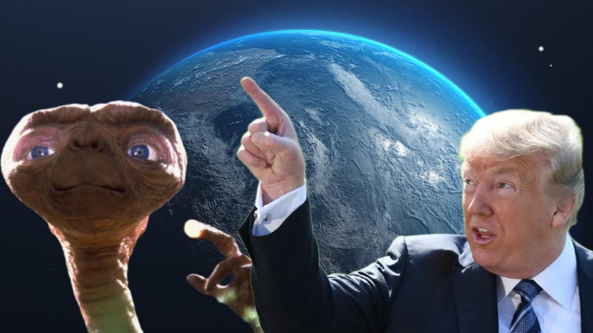 ET and Donald Trump