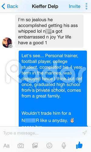 Jenelle Evans Kieffer Delp 'N-Word' Text Messages