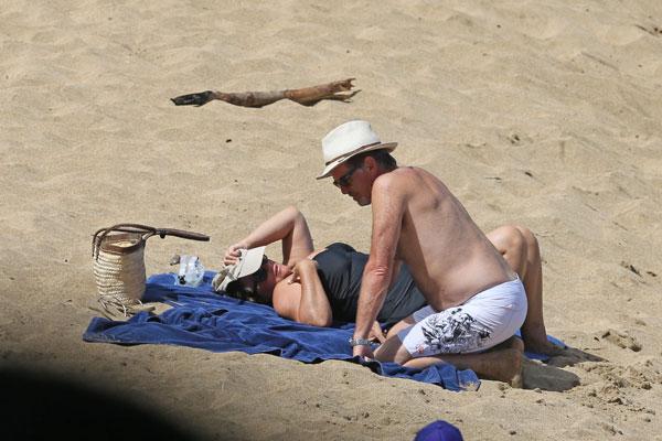 Pierce Brosnan Shirtless Hawaii