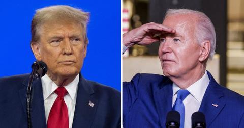 donald trump forgets son barron age mock joe biden mental acuity