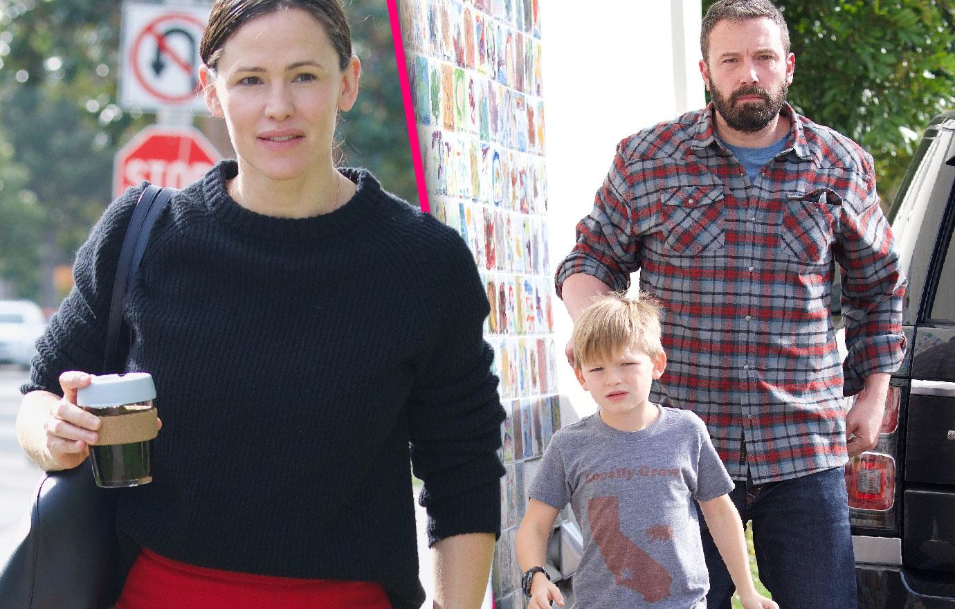 Ben Affleck And Jennifer Garner Head To Church