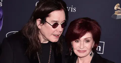 Photo of Ozzy and Sharon Osbourne