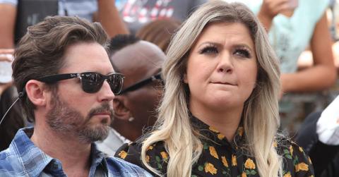 photo of Brandon Blackstock and Kelly Clarkson