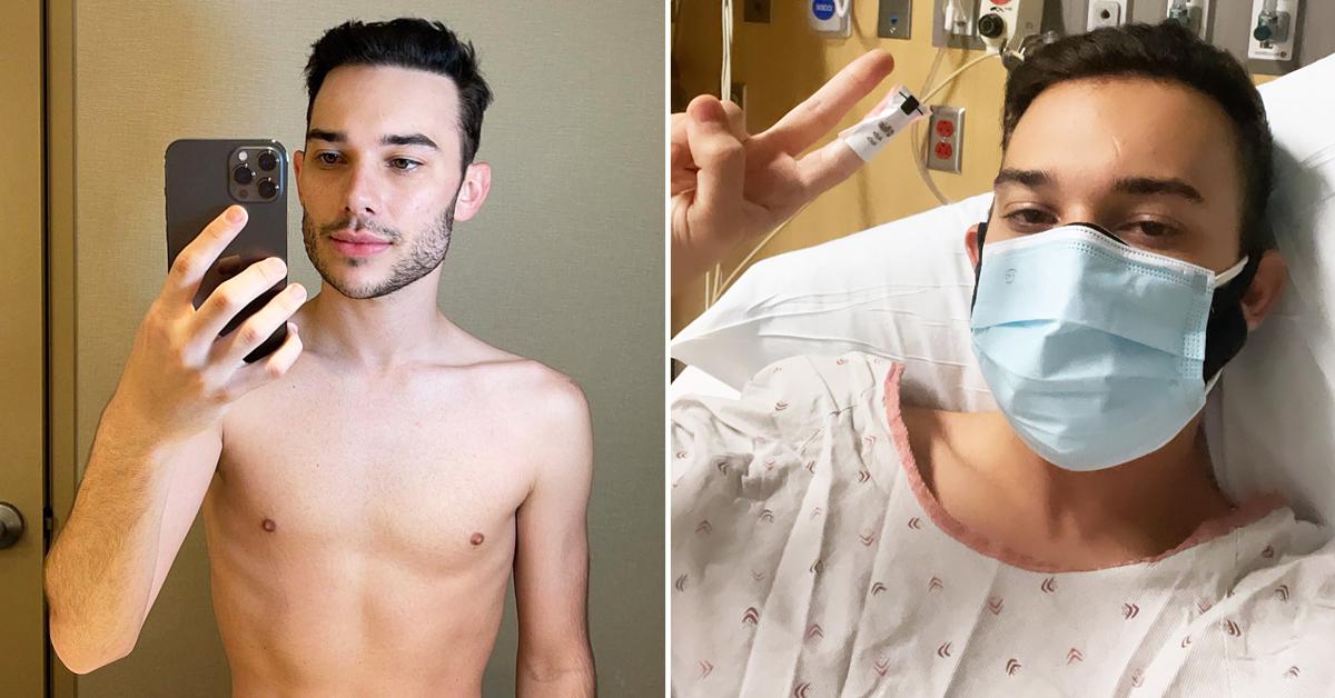 landon romano rushes to hospital breathing issues accuses staff not treating him r