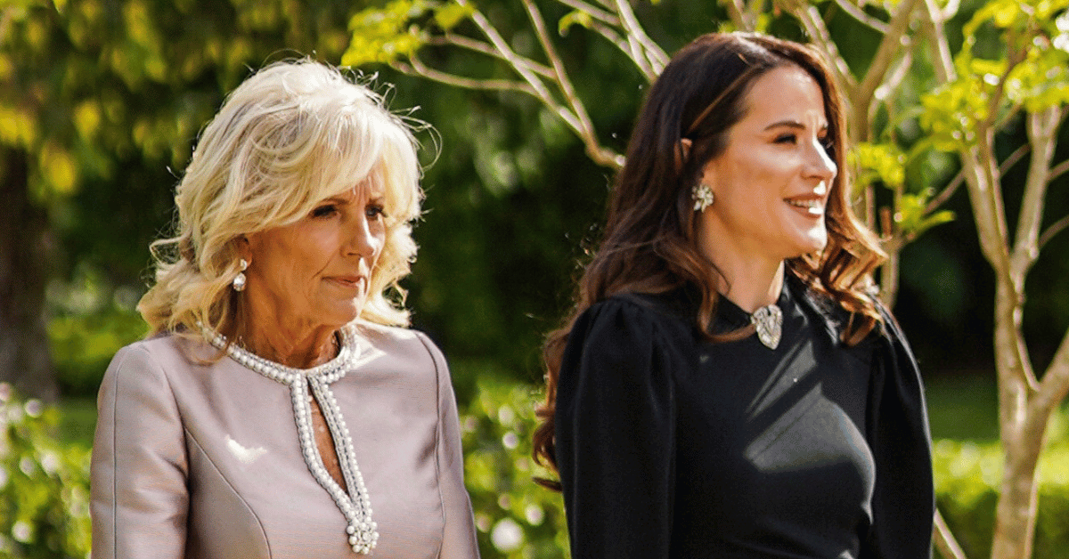Photo of Jill and Ashley Biden