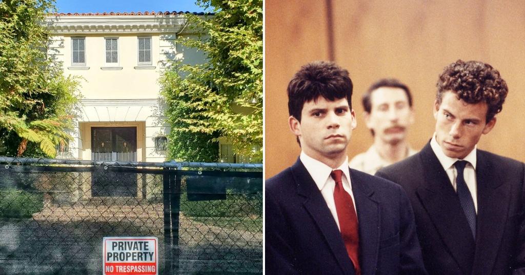 Menendez Brothers Murder House Photos