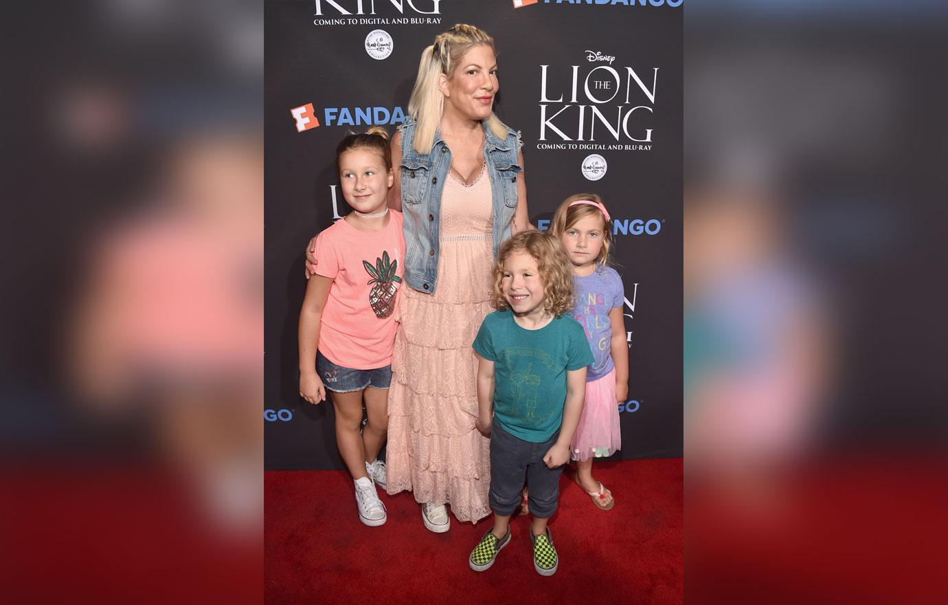 Tori Spelling And Dean McDermott Attend Red Carpet During Financial Hard Times