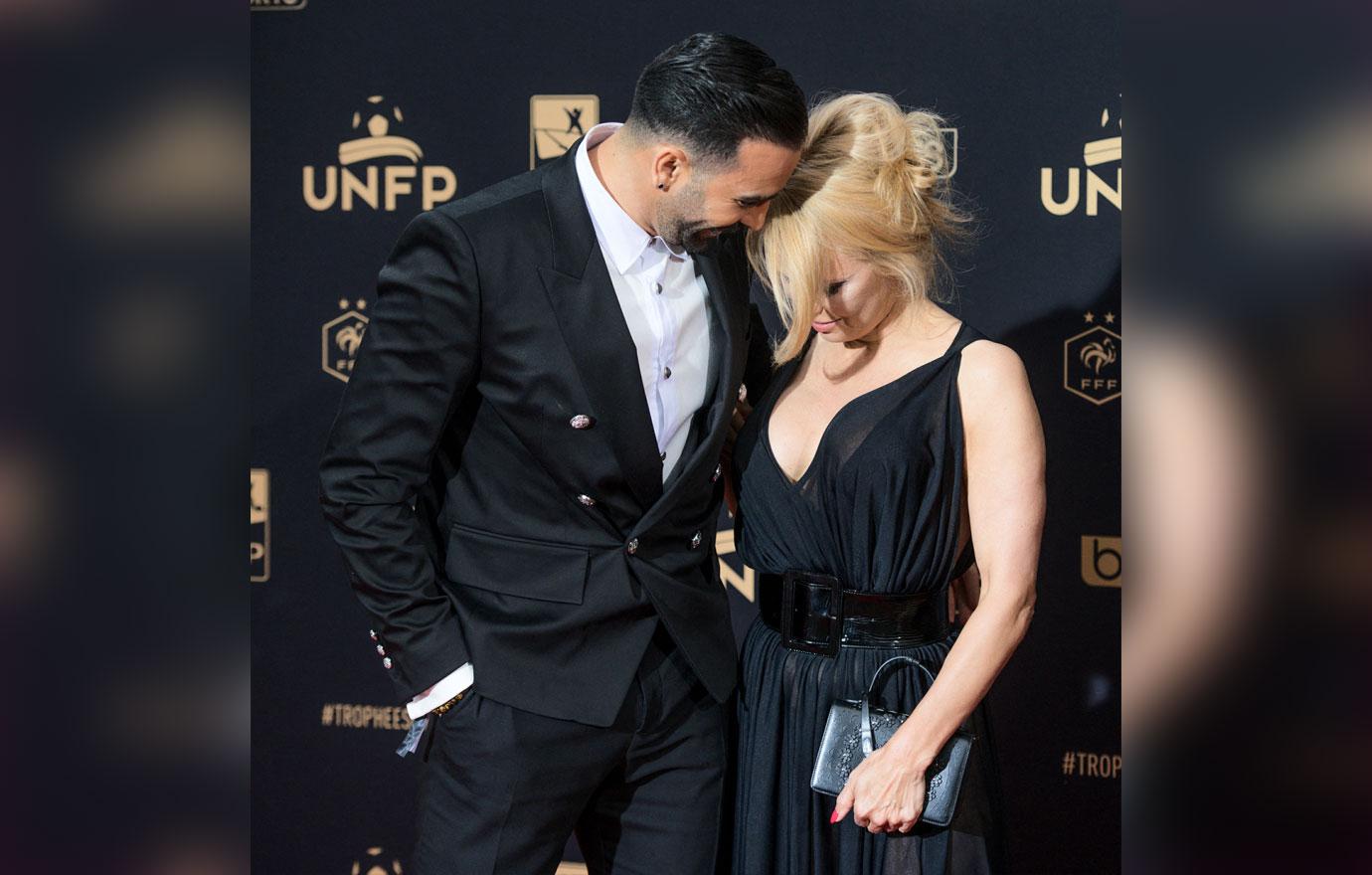 //Pamela Anderson Adil Rami World Cup Soccer Boy Toy Loved Up In France