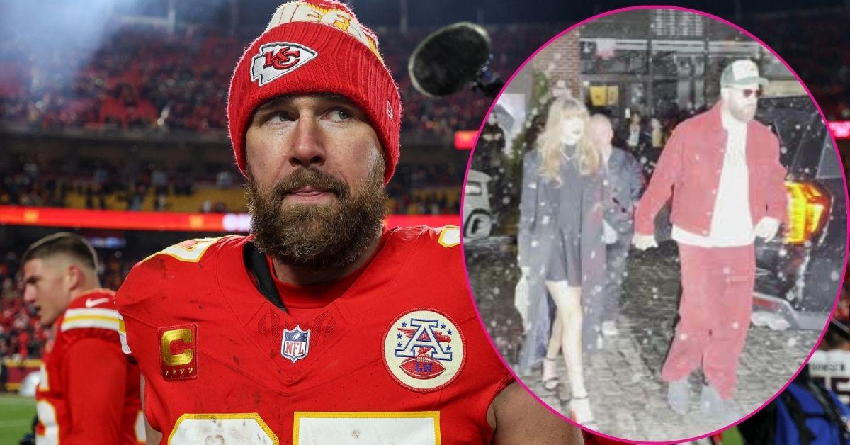 travis kelce burning out partying with taylor swift killing nfl game