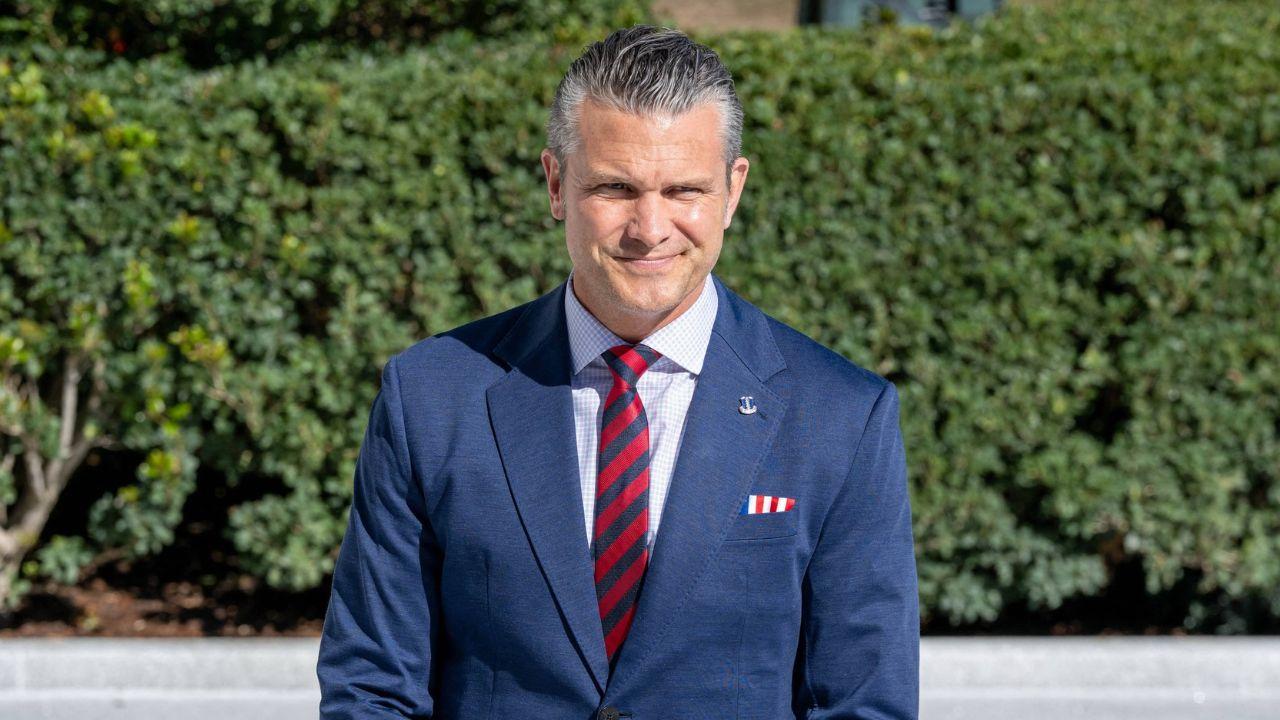 A photo of Pete Hegseth