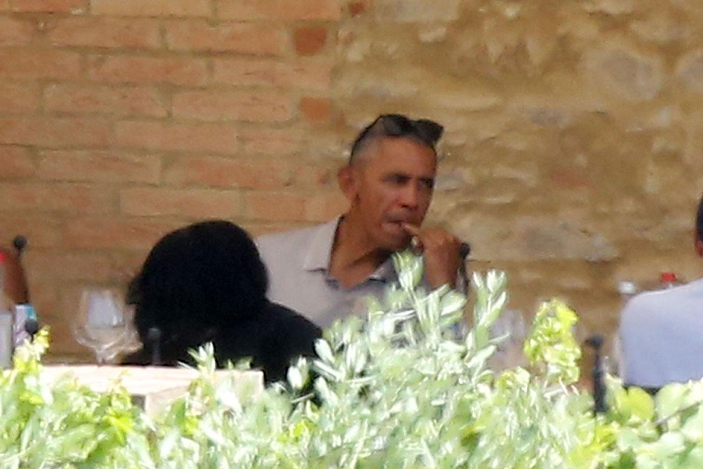 Barack Obama Family Vacation Italy