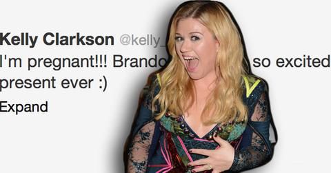 //kelly clarkson pregg