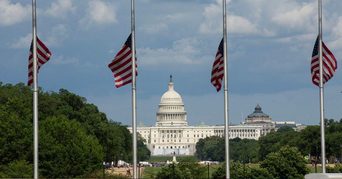 flags half staff