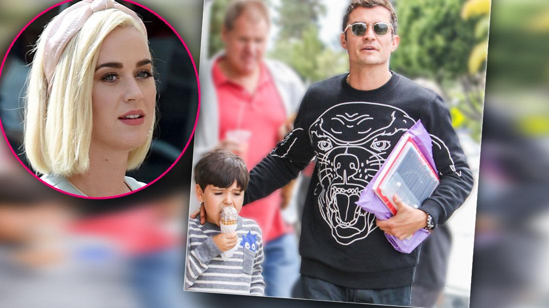 Orlando Bloom Tells Howard Stern He Katy Perry Fought Over His Son