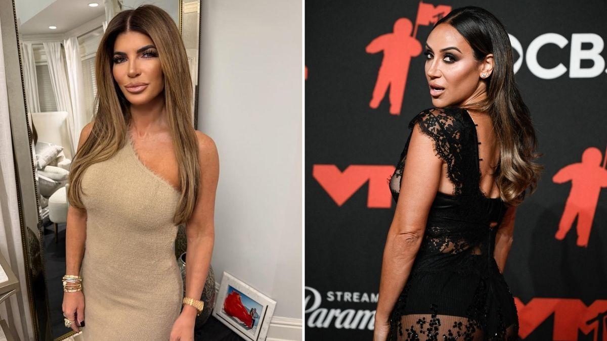 Composite photo of Teresa Giudice and Melissa Gorga
