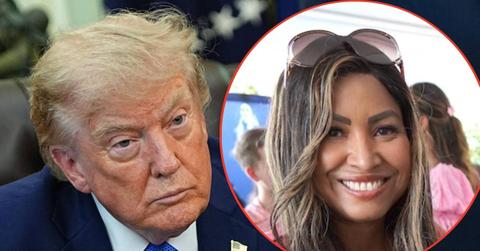 Photo of Donald Trump and Lynne Patton