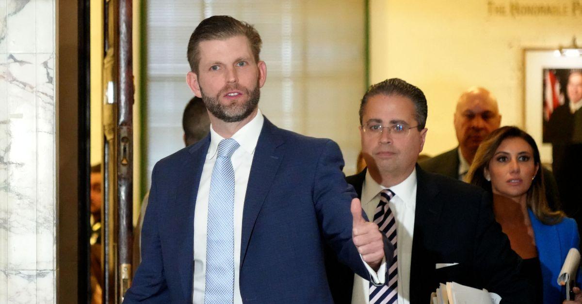 eric trump stormy daniels testimony donald trump trial pure extortion