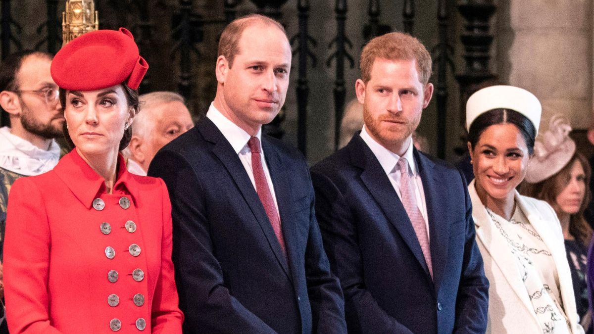 Photo of Prince William, Kate Middleton, Prince Harry and Meghan Markle