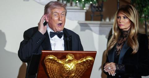 Photo of Donald Trump, Melania Trump