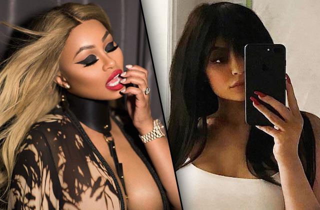 //Kylie Jenner Blac Chyna Feud Instagram Rob Kardashian Split pp