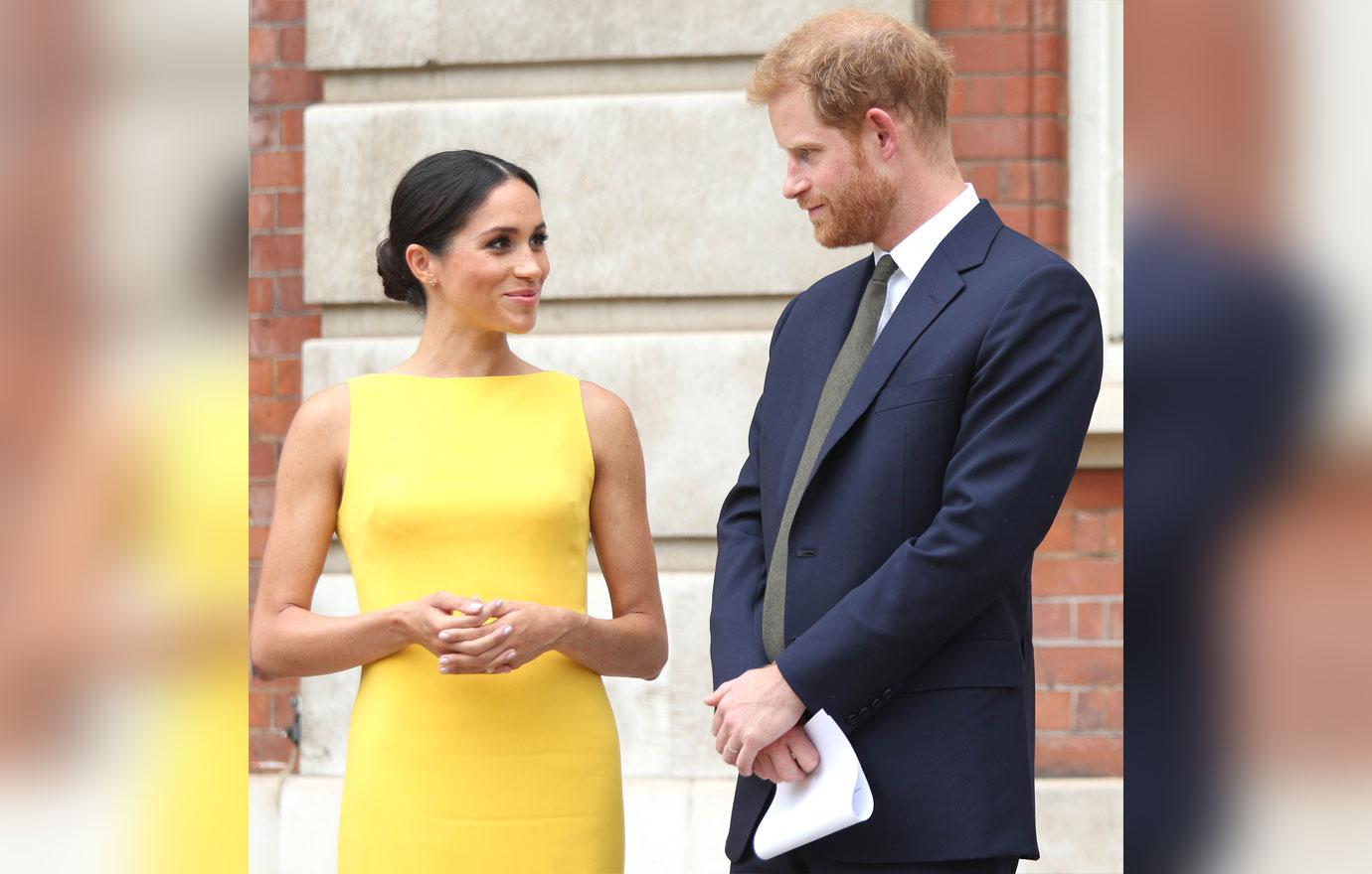 Meghan Markle Yellow Dress Harry