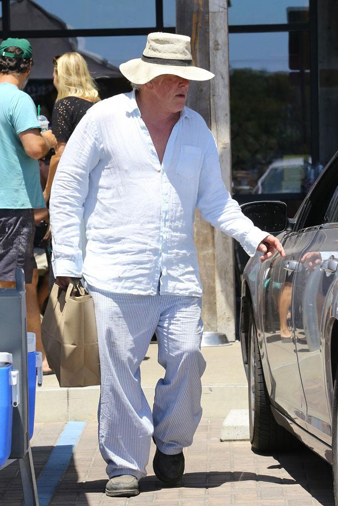 //nick nolte unrecognizable dirty shirt stain