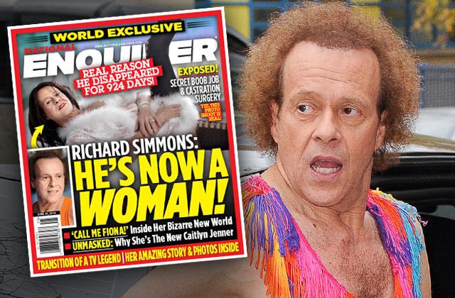 Richard Simmons Sex Change