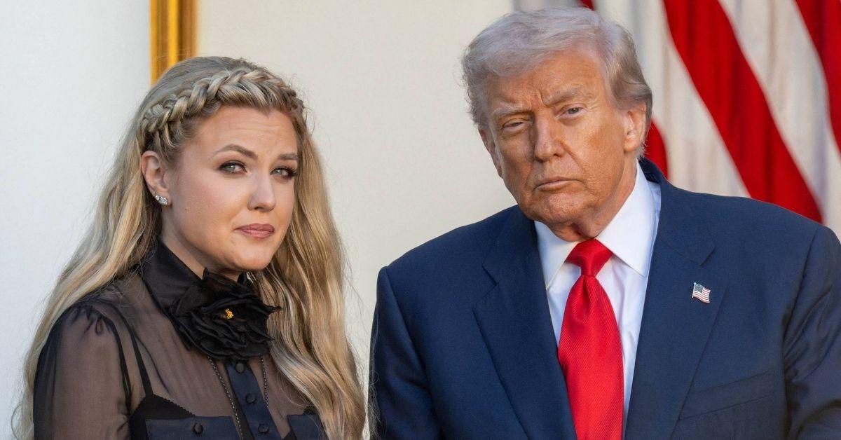 Picture of Erika Kirk and Donald Trump