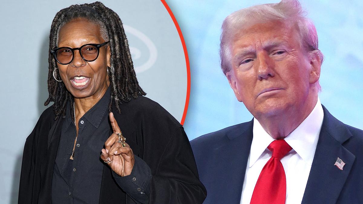 Whoopi Goldberg couldn't muster any actual tears for Donald Trump on 'The View.'
