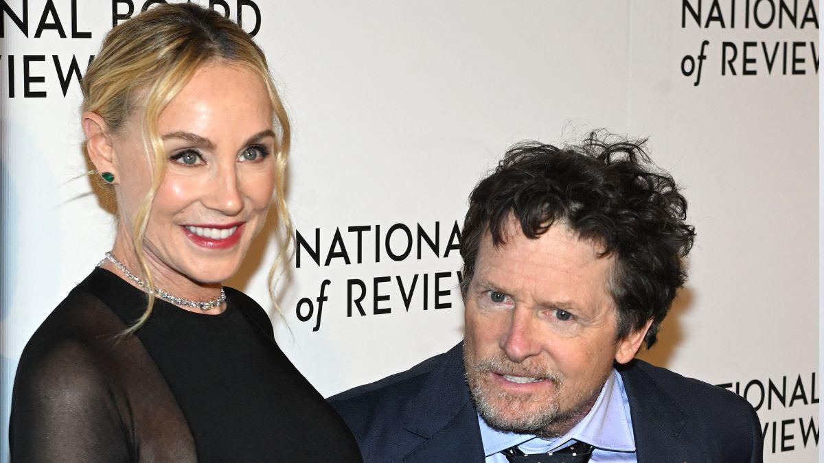 Photo of Michael J. Fox and Tracy Pollan