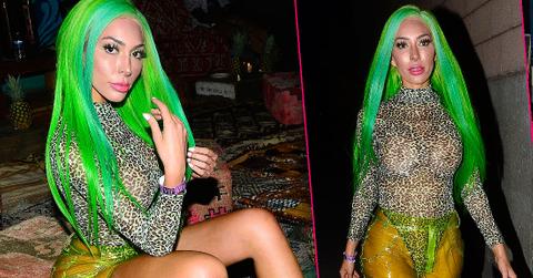 Farrah Abraham Attends Budtrader Ball